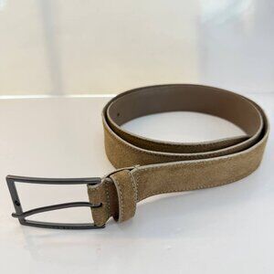 Men’s BOSS Hugo Boss Suede Leather Belt – Size 36 / 107 cm
